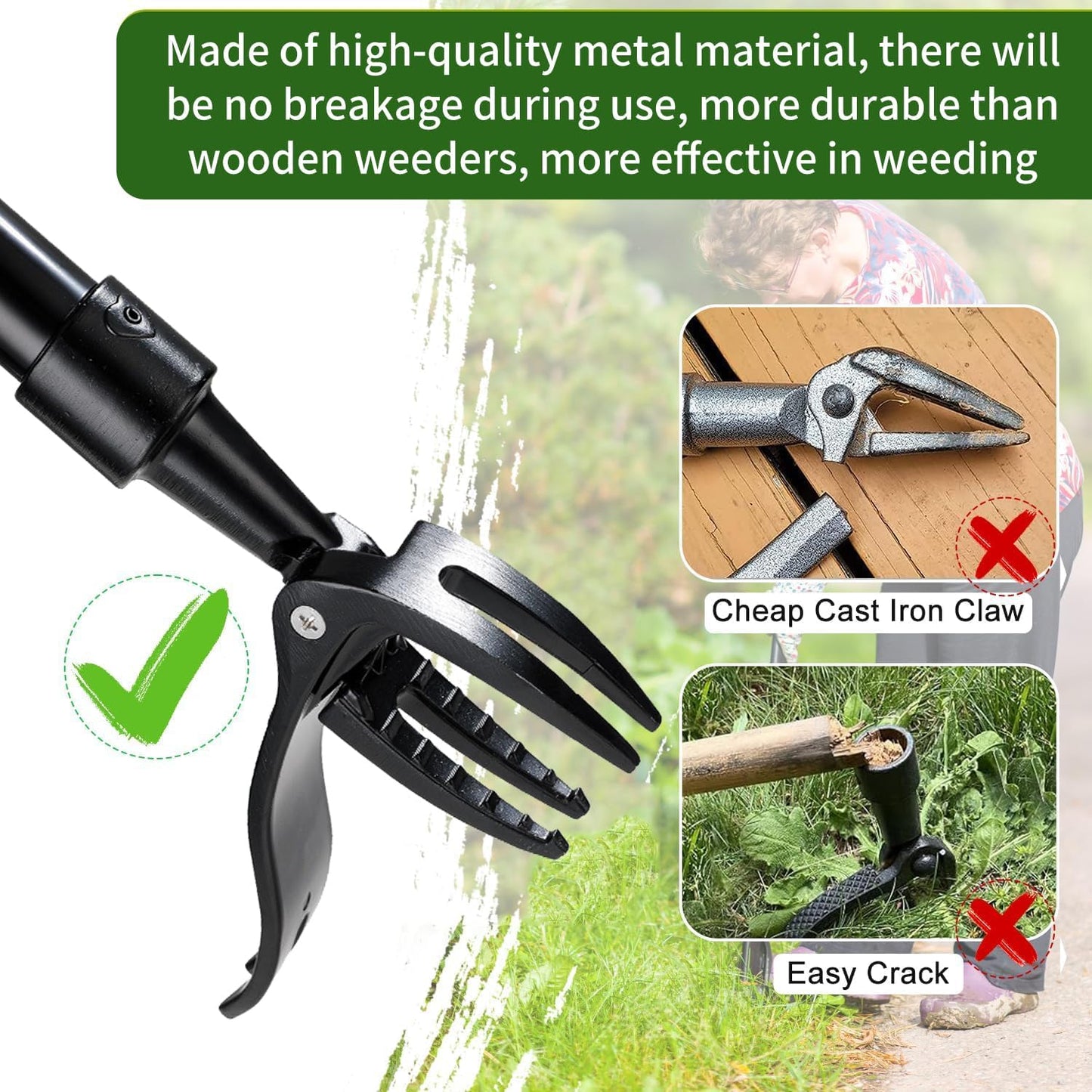 💥LAST DAY SALE 49% OFF🔥-Detachable Stand Up Weed Puller